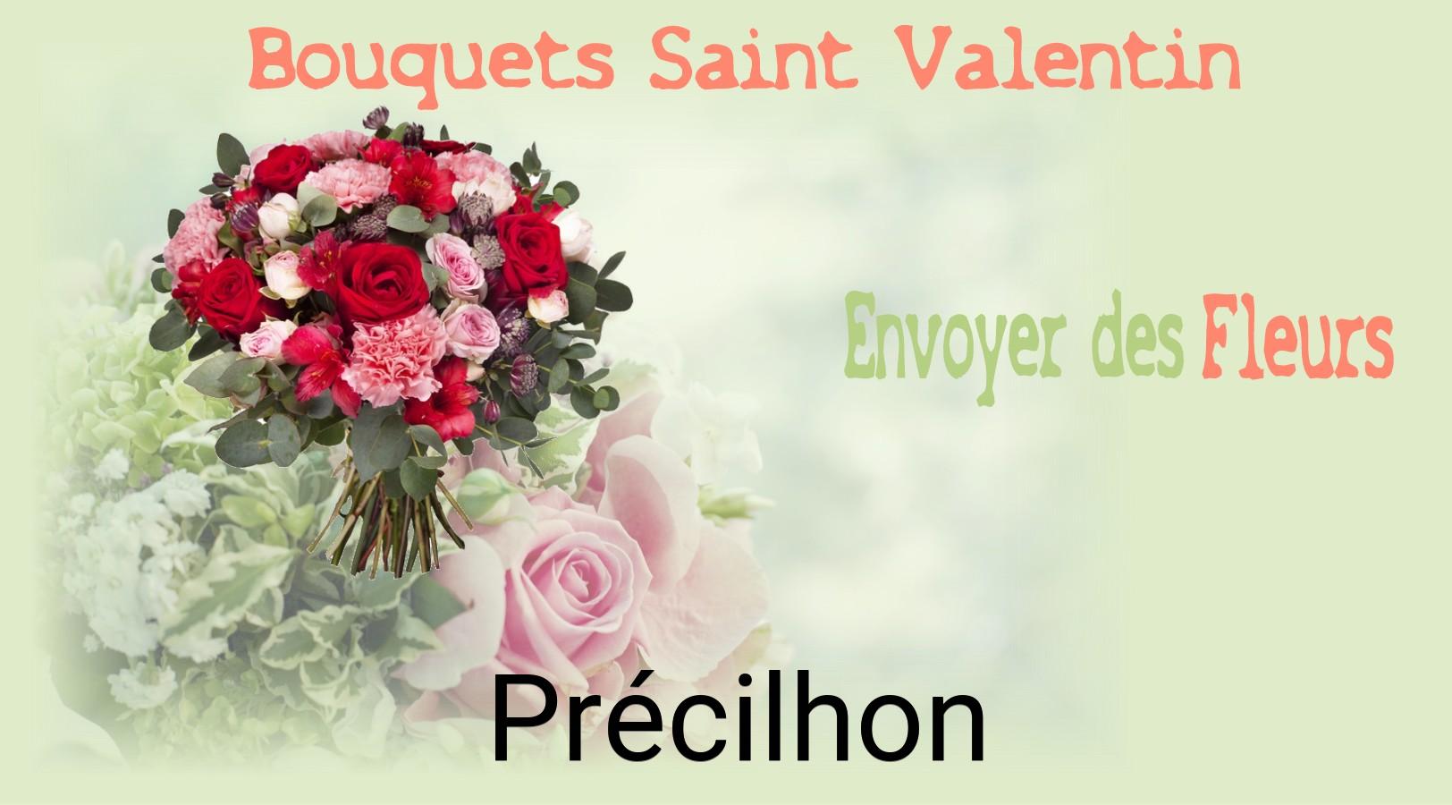 Roses de Saint-Valentin livrées à Précilhon